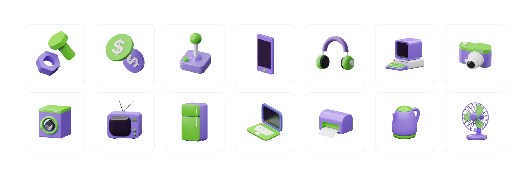 3D Icons